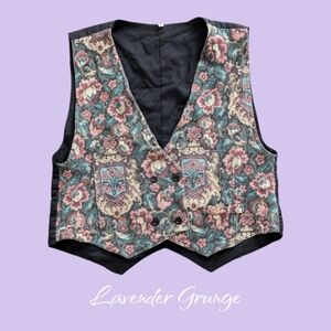 Cottagecore Vintage Hobbit Vest